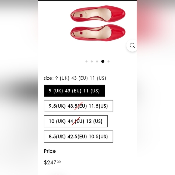 RED SHOES HOGL - Picture 15 of 16